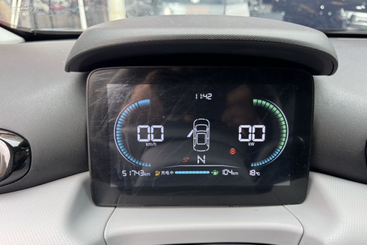 Used Leapmotor T03 2023 310 Lite Edition Odometer Close Up