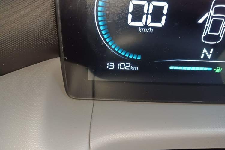 Used Leapmotor T03 2023 200 Lite Edition Odometer Close Up