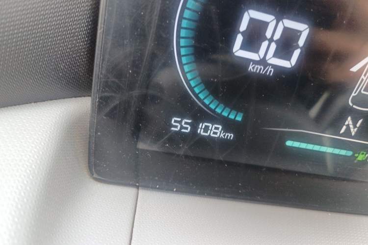 Used Leapmotor T03 2023 310 Lite Edition Odometer Close Up