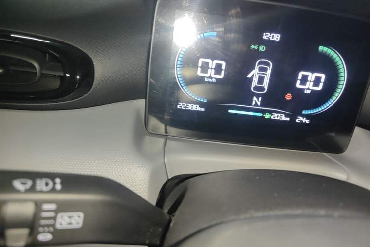 Used Leapmotor T03 2023 310 Lite Edition Odometer Close Up