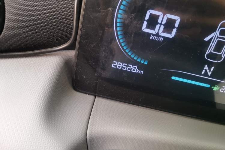 Used Leapmotor T03 2023 310 Lite Edition Odometer Close Up