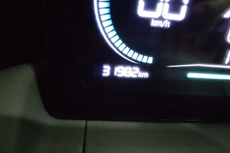 Used Leapmotor T03 2023 310 Lite Edition Odometer Close Up