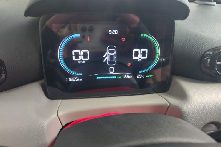 Used Leapmotor T03 2023 200 Lite Edition Odometer Close Up