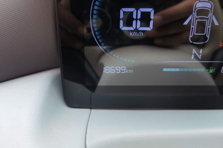 Used Leapmotor T03 2024 200 Lite Edition Odometer Close Up