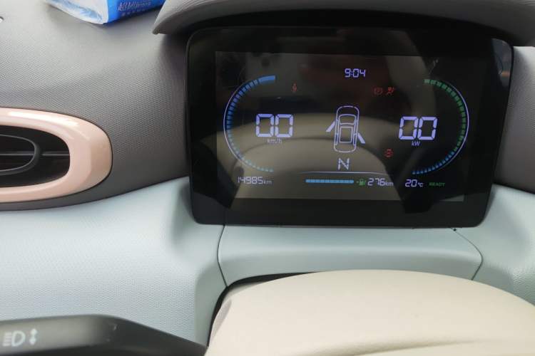 Used Leapmotor T03 2024 310 Comfort Edition Odometer Close Up