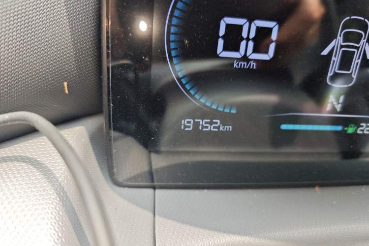 Used Leapmotor T03 2024 310 Comfort Edition Odometer Close Up