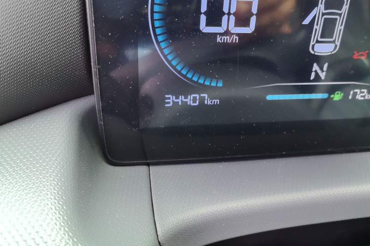Used Leapmotor T03 2024 200 Lite Edition Odometer Close Up