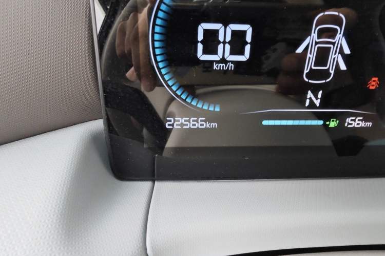 Used Leapmotor T03 2024 310 Comfort Edition Odometer Close Up