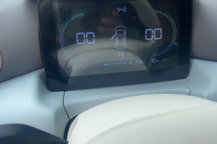 Used Leapmotor T03 2024 310 Comfort Edition Odometer Close Up