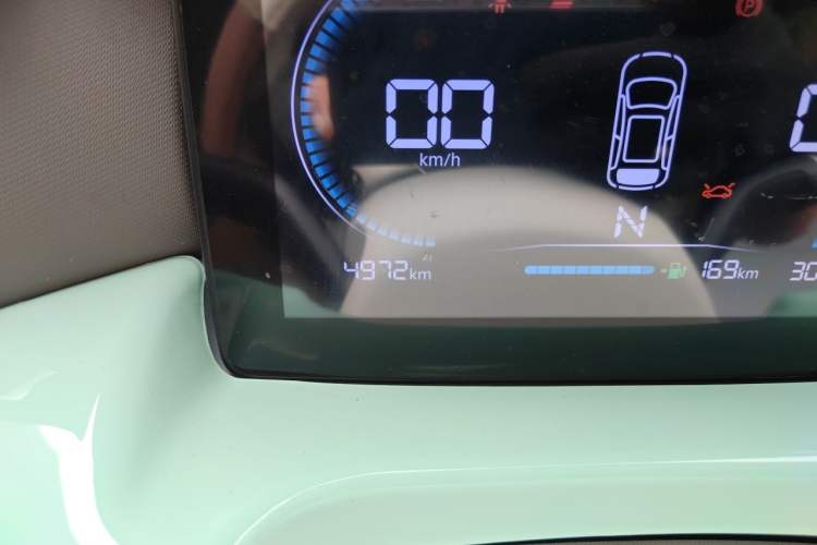 Used Leapmotor T03 2024 200 Lite Edition Odometer Close Up