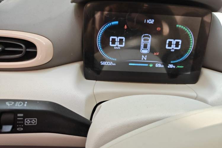 Used Leapmotor T03 2024 310 Comfort Edition Odometer Close Up
