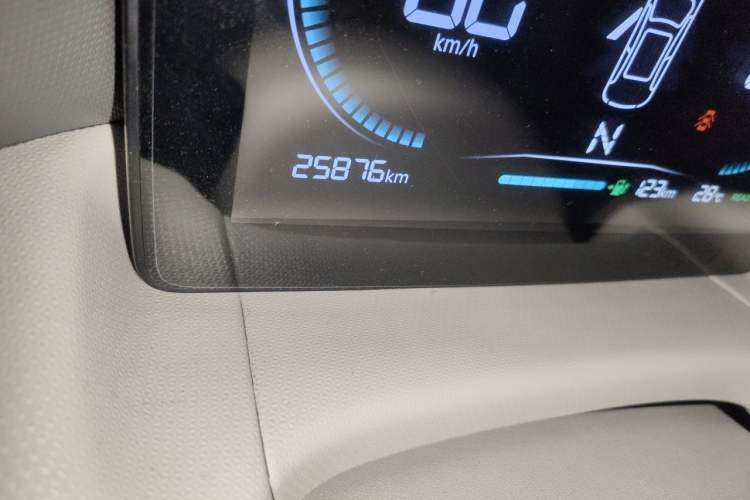 Used Leapmotor T03 2024 200 Lite Edition Odometer Close Up