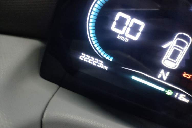 Used Leapmotor T03 2024 310 Comfort Edition Odometer Close Up