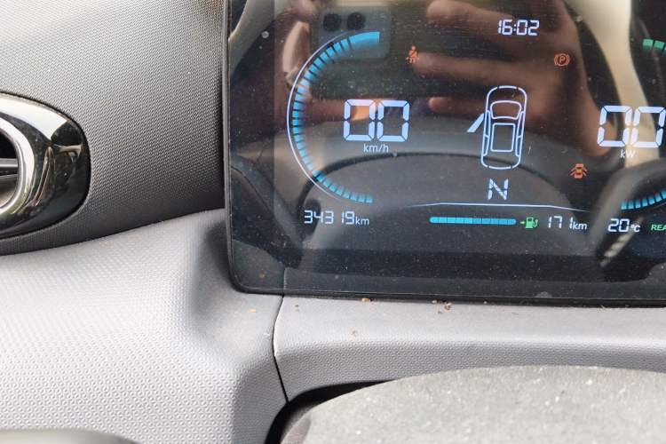 Used Leapmotor T03 2024 403 Comfort Edition Odometer Close Up