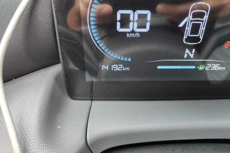 Used Leapmotor T03 2024 403 Comfort Edition Odometer Close Up