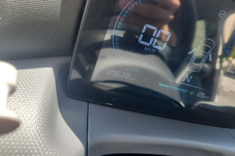 Used Leapmotor T03 2024 403 Comfort Edition Odometer Close Up