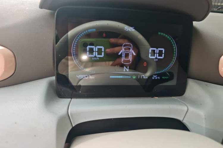 Used Leapmotor T03 2024 200 Lite Edition Odometer Close Up
