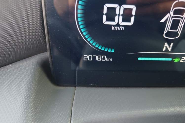 Used Leapmotor T03 2024 310 Comfort Edition Odometer Close Up