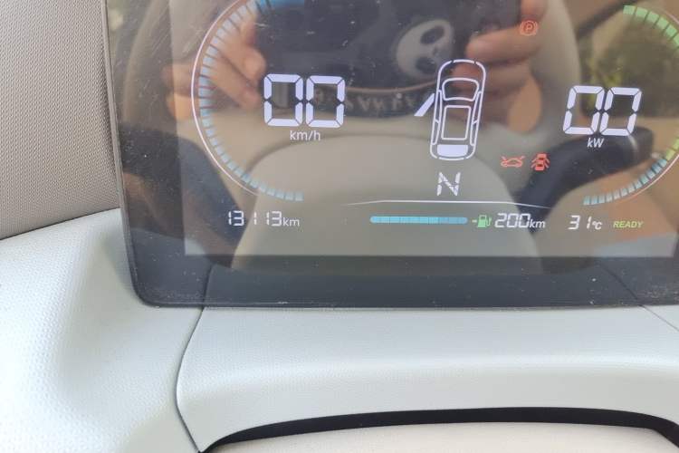 Used Leapmotor T03 2024 310 Comfort Edition Odometer Close Up