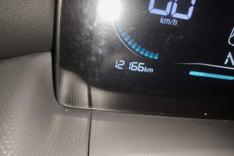 Used Leapmotor T03 2024 200 Lite Edition Odometer Close Up