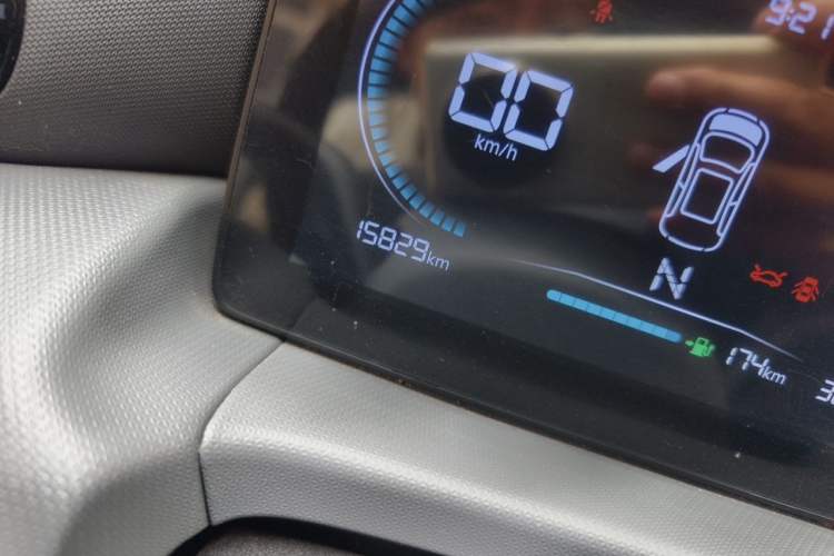 Used Leapmotor T03 2024 200 Lite Edition Odometer Close Up