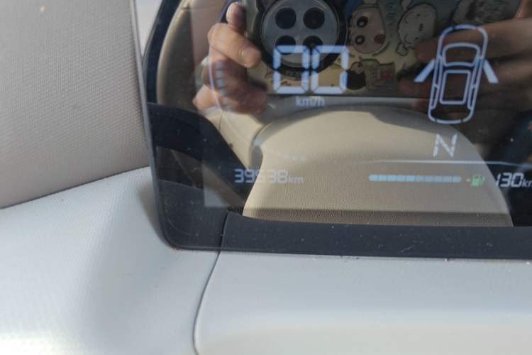 Used Leapmotor T03 2024 310 Comfort Edition Odometer Close Up
