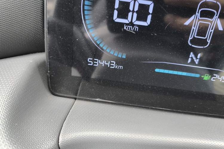 Used Leapmotor T03 2024 403 Comfort Edition Odometer Close Up