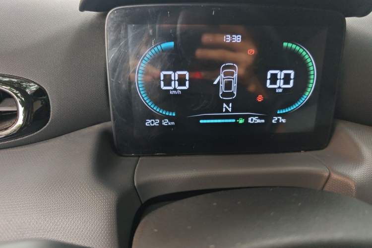 Used Leapmotor T03 2024 200 Lite Edition Odometer Close Up