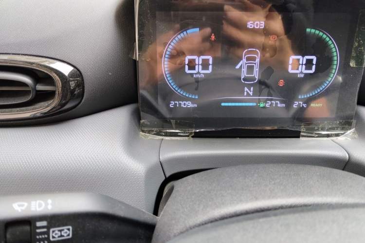 Used Leapmotor T03 2024 310 Comfort Edition Odometer Close Up