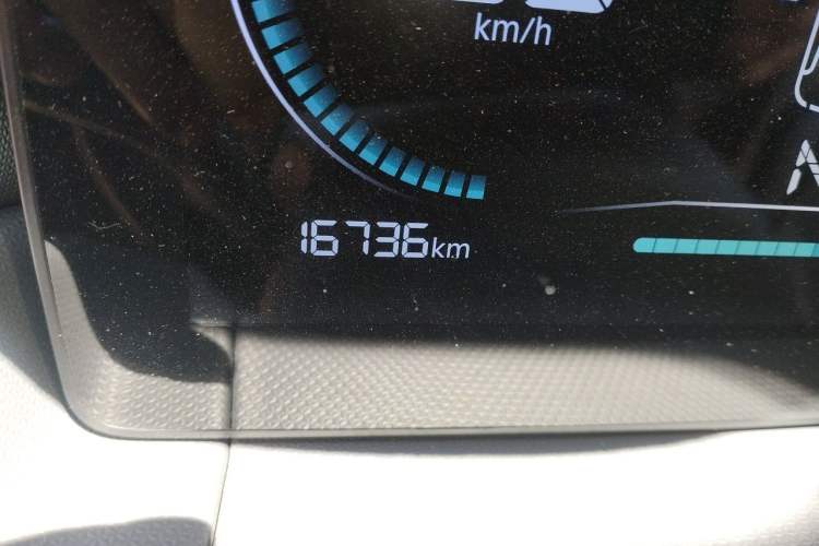 Used Leapmotor T03 2024 200 Lite Edition Odometer Close Up