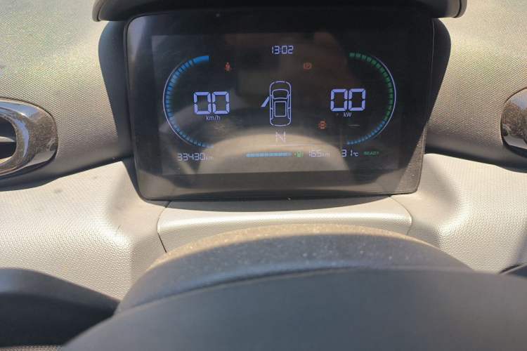 Used Leapmotor T03 2024 200 Lite Edition Odometer Close Up