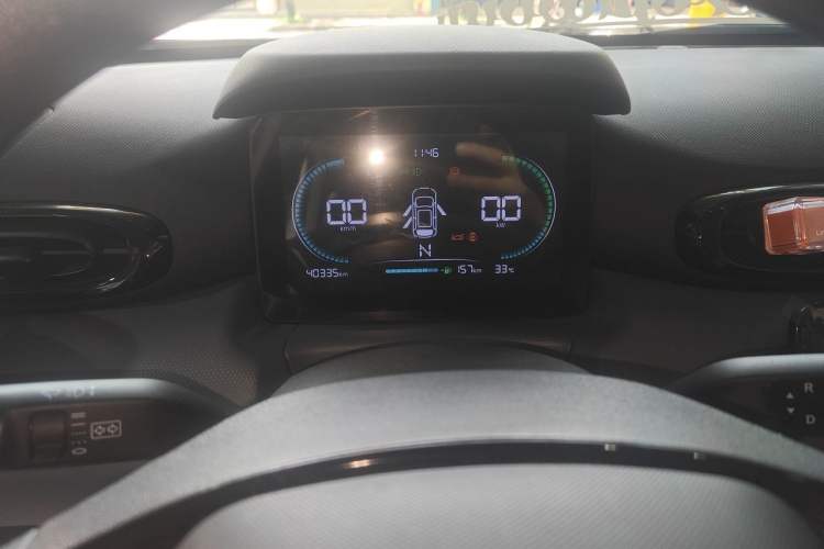 Used Leapmotor T03 2024 200 Lite Edition Odometer Close Up