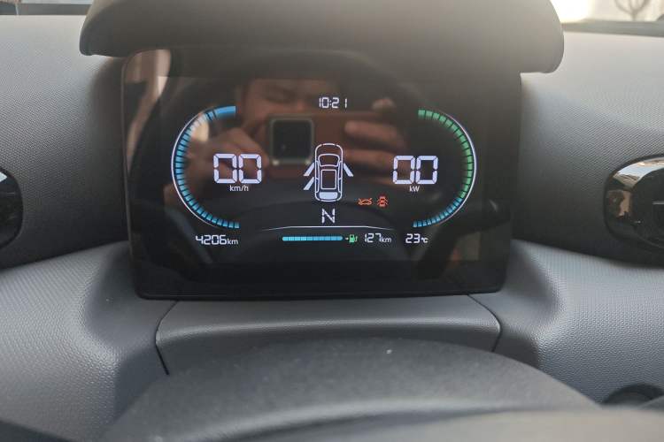 Used Leapmotor T03 2024 310 Comfort Edition Odometer Close Up