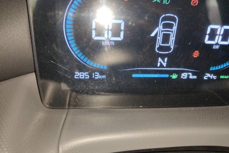 Used Leapmotor T03 2024 310 Comfort Edition Odometer Close Up