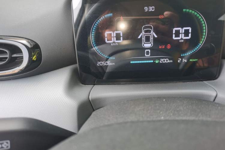 Used Leapmotor T03 2024 200 Lite Edition Odometer Close Up