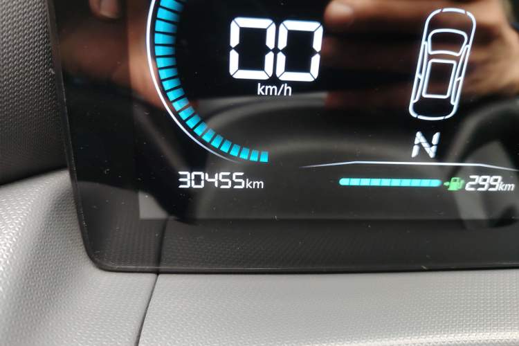 Used Leapmotor T03 2024 310 Comfort Edition Odometer Close Up