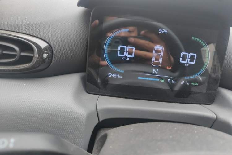 Used Leapmotor T03 2024 200 Lite Edition Odometer Close Up