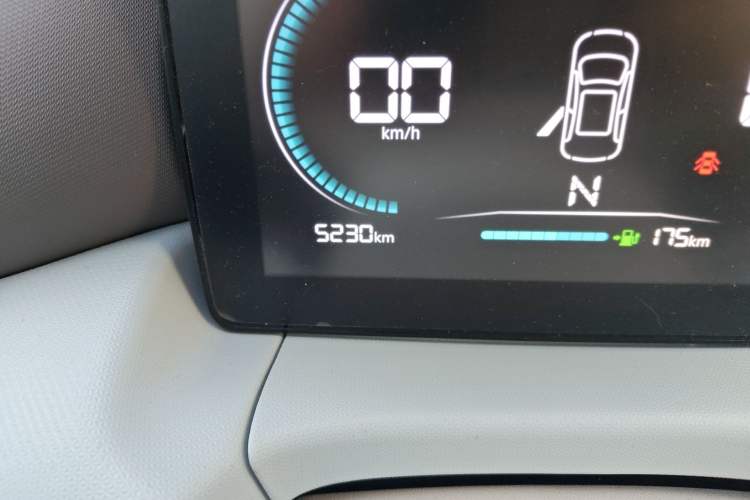 Used Leapmotor T03 2025 310 Comfort Edition Odometer Close Up