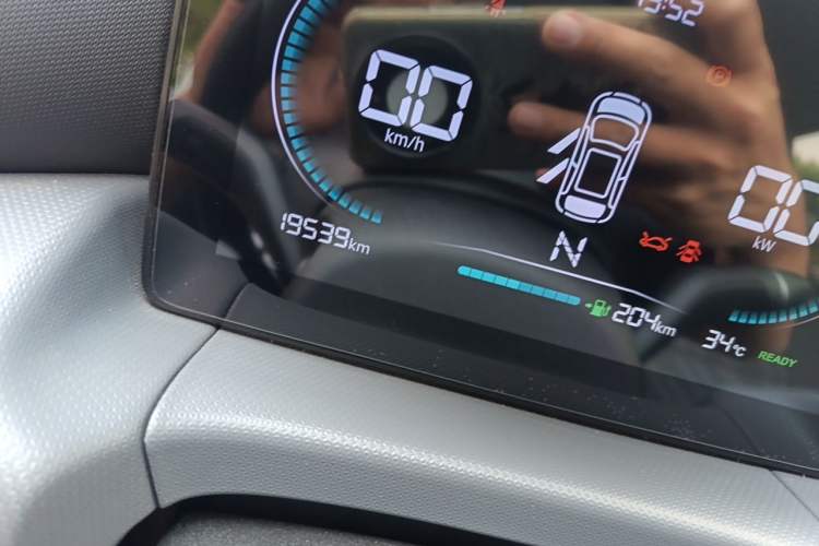 Used Leapmotor T03 2025 403 Comfort Edition Odometer Close Up