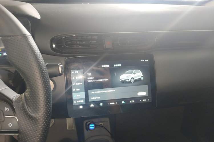 Used Leapmotor T03 2025 310 Comfort Edition Audio And AC Panel