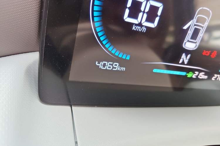 Used Leapmotor T03 2025 310 Comfort Edition Odometer Close Up