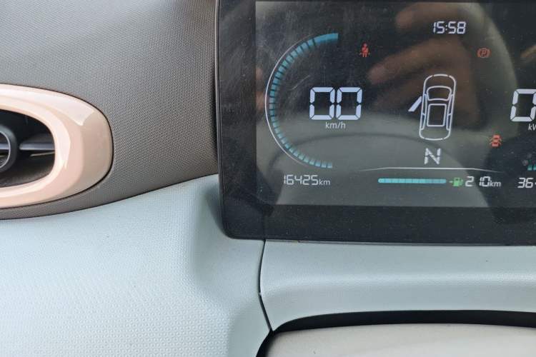 Used Leapmotor T03 2025 310 Comfort Edition Odometer Close Up
