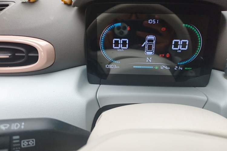Used Leapmotor T03 2025 310 Comfort Edition Odometer Close Up