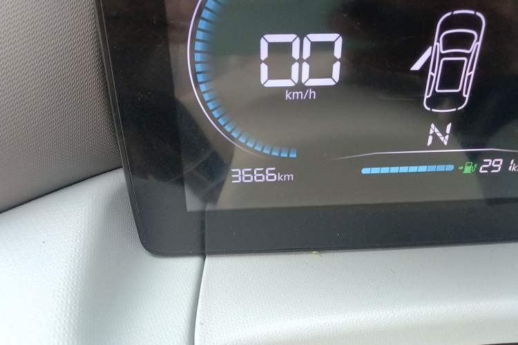 Used Leapmotor T03 2025 403 Comfort Edition Odometer Close Up
