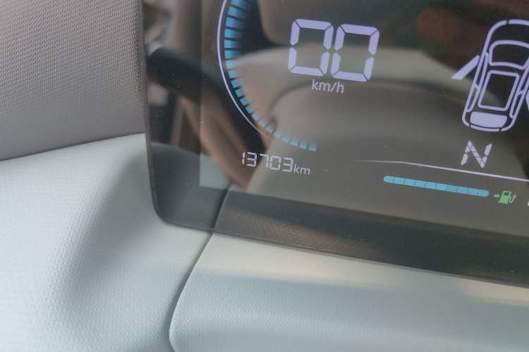 Used Leapmotor T03 2025 310 Comfort Edition Odometer Close Up