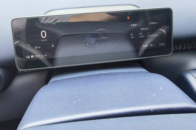 Used Leapmotor Zero Run A10 2026 Model 505 Enjoyment Edition Odometer Close Up