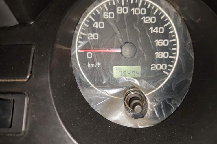 Used Leopaard 6481 2014 2.2L Manual 4x4 Odometer Close Up