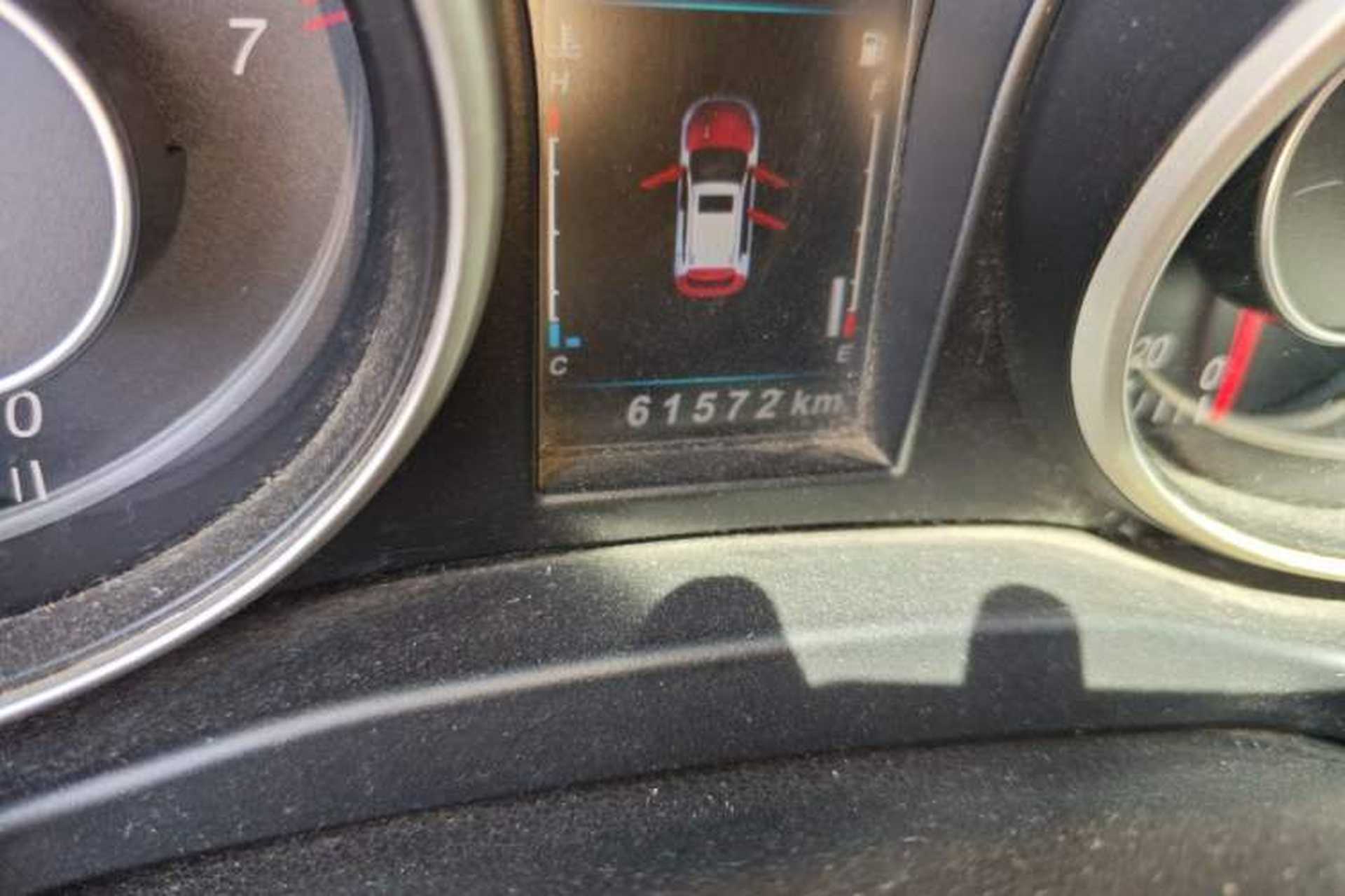 Used Leopaard CS10 2015 2.0T Manual Fashion Edition Odometer Close Up