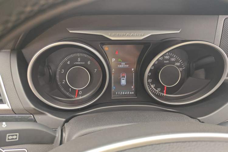 Used Leopaard CS10 2016 2.0T Automatic Luxury Version Instrument Cluster