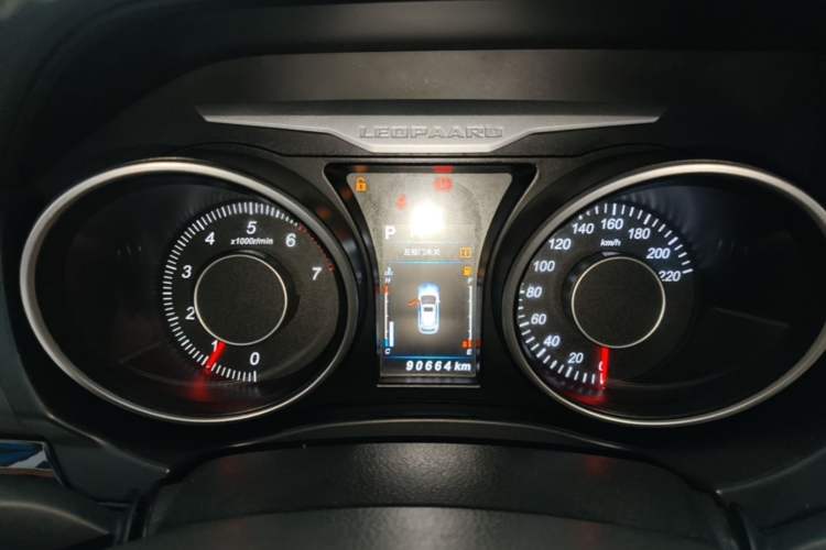 Used Leopaard CS10 2016 2.0T Automatic Luxury Version Instrument Cluster
